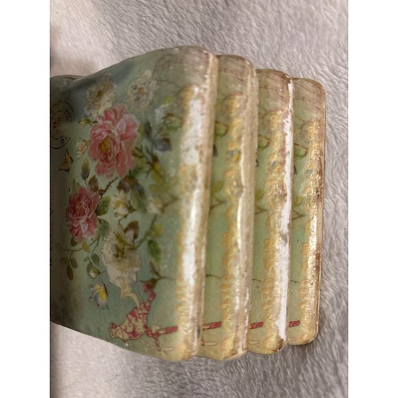 Vintage-Inspired Floral Cork-Backed Coasters Set Of 4 By Hobby Lobby - Picture 12 of 13